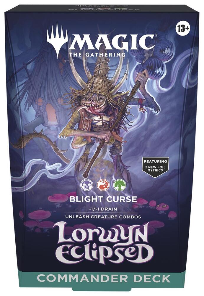 Magic: The Gathering Lorwyn Eclipsed Commander Deck - Blight Curse