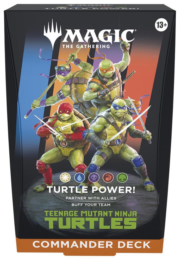 Magic: The Gathering Teenage Mutant Ninja Turtles Commander Deck - Turtle Power!