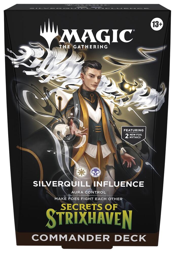 Magic: The Gathering Secrets of Strixhaven Commander Deck - Silverquill Influence