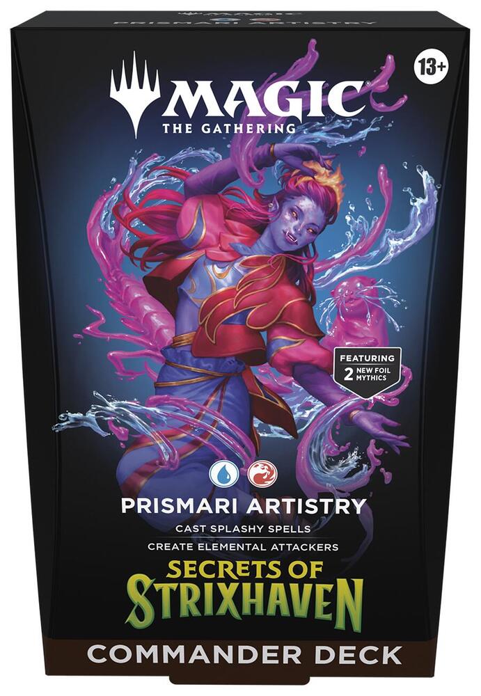 Magic: The Gathering Secrets of Strixhaven Commander Deck - Prismari Artistry