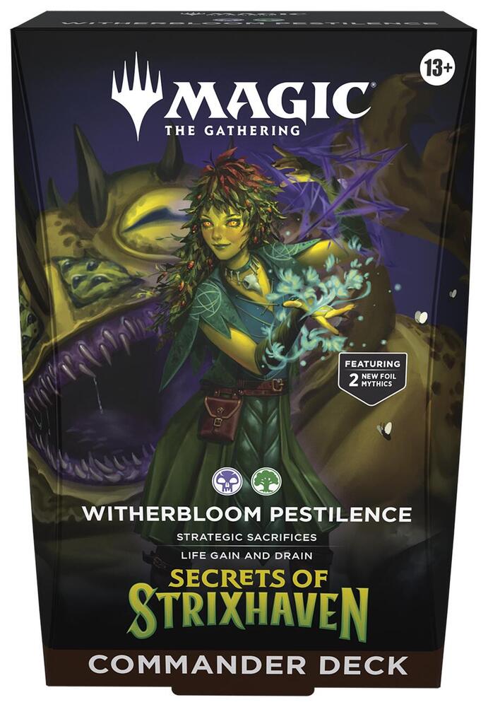 Magic: The Gathering Secrets of Strixhaven Commander Deck - Witherbloom Pestilence