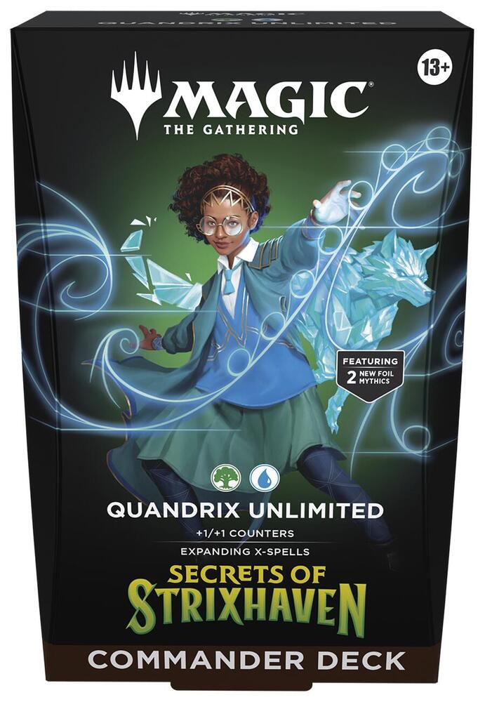 Magic: The Gathering Secrets of Strixhaven Commander Deck - Quandrix Unlimited