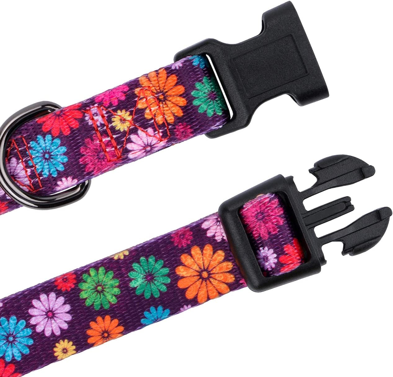 Floral Dog Collar Large