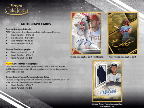 2021 Topps Gold Label Baseball Hobby 16 Box Case