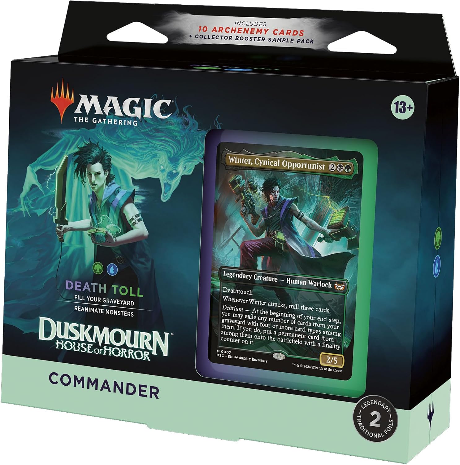 MTG Duskmourn House of Horror Commander Deck - Death Toll