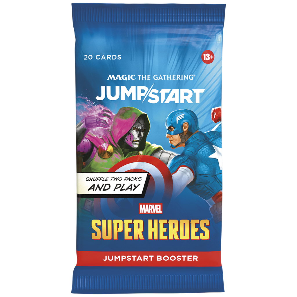 Magic: The Gathering - Universes Beyond - Marvel Super Heroes - Jumpstart Booster Box (24x Packs)