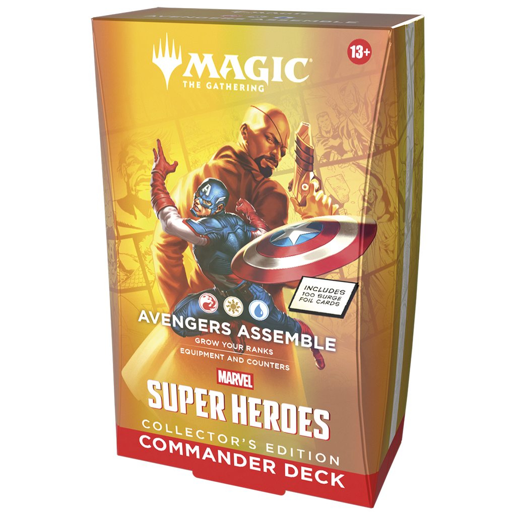 Magic: The Gathering - Universes Beyond - Marvel Super Heroes - Collector Commander Deck - Avengers Assemble