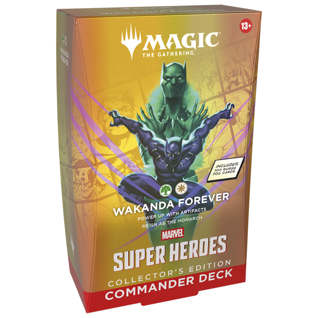 Magic: The Gathering - Universes Beyond - Marvel Super Heroes - Collector Commander Deck - Wakanda Forever