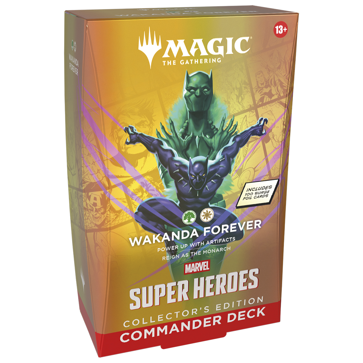 Magic: The Gathering - Universes Beyond - Marvel Super Heroes - Collector Commander Deck - Wakanda Forever