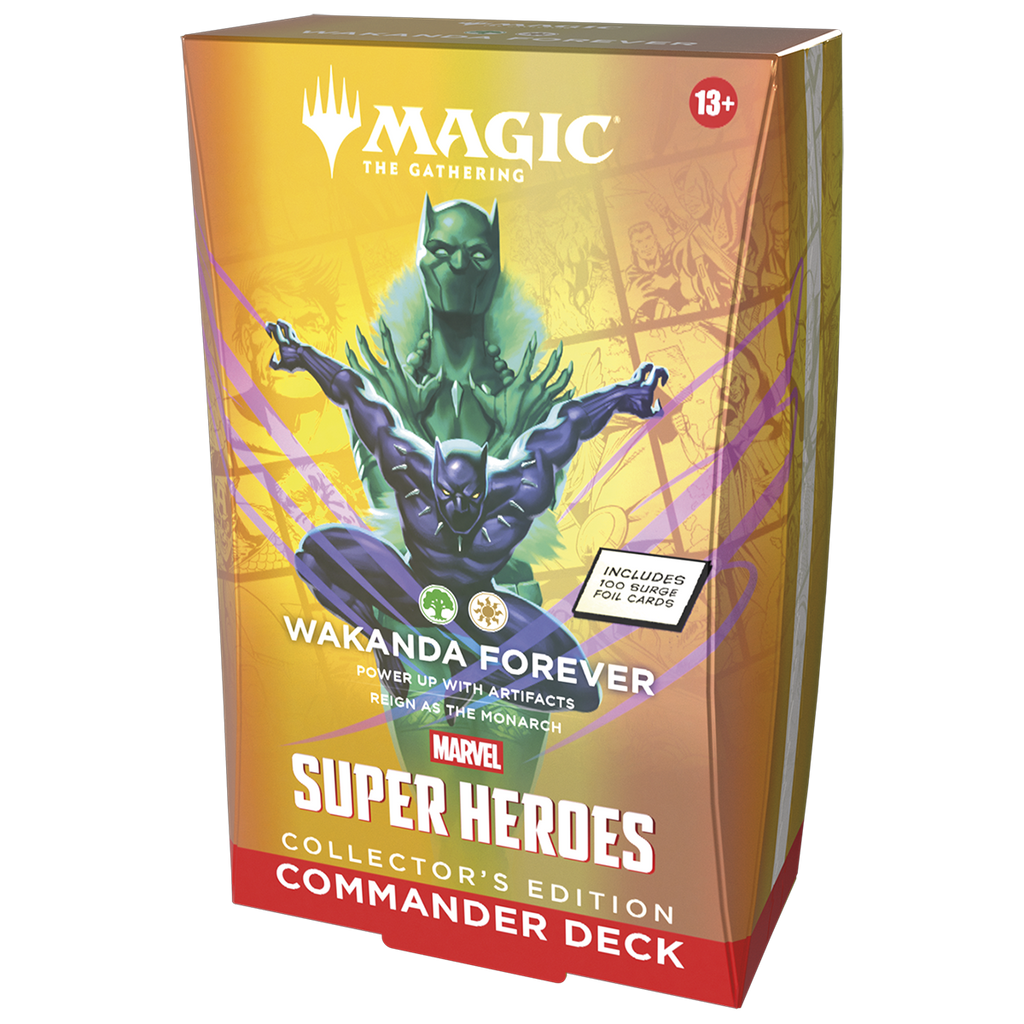 Magic: The Gathering - Universes Beyond - Marvel Super Heroes - Collector Commander Deck - Wakanda Forever