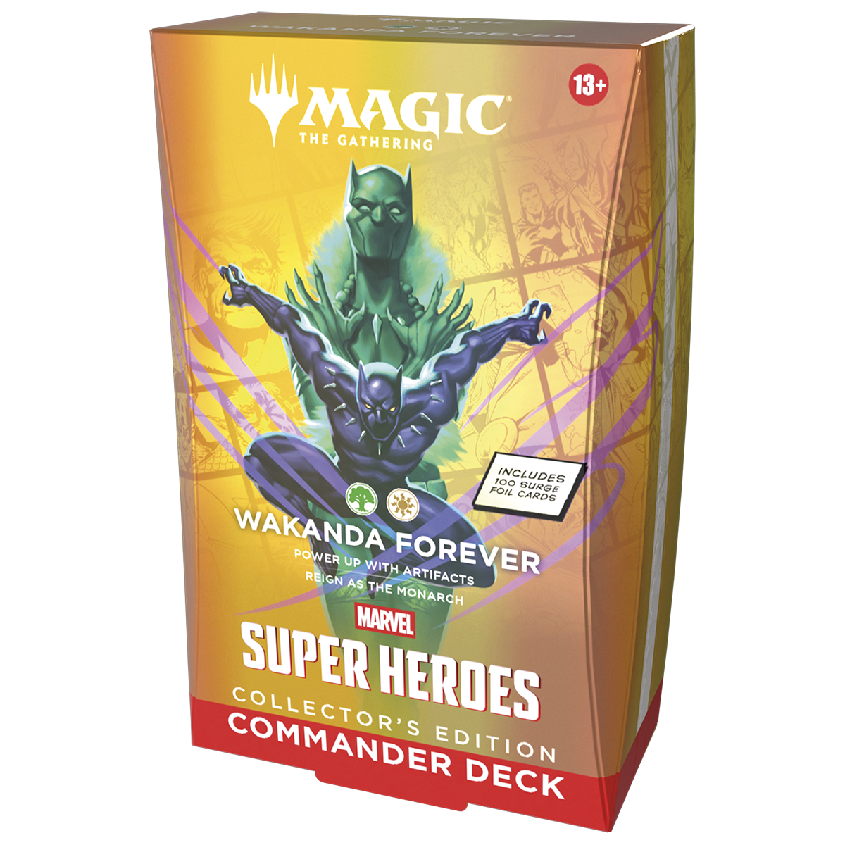 Magic: The Gathering - Universes Beyond - Marvel Super Heroes - Collector Commander Deck - Wakanda Forever