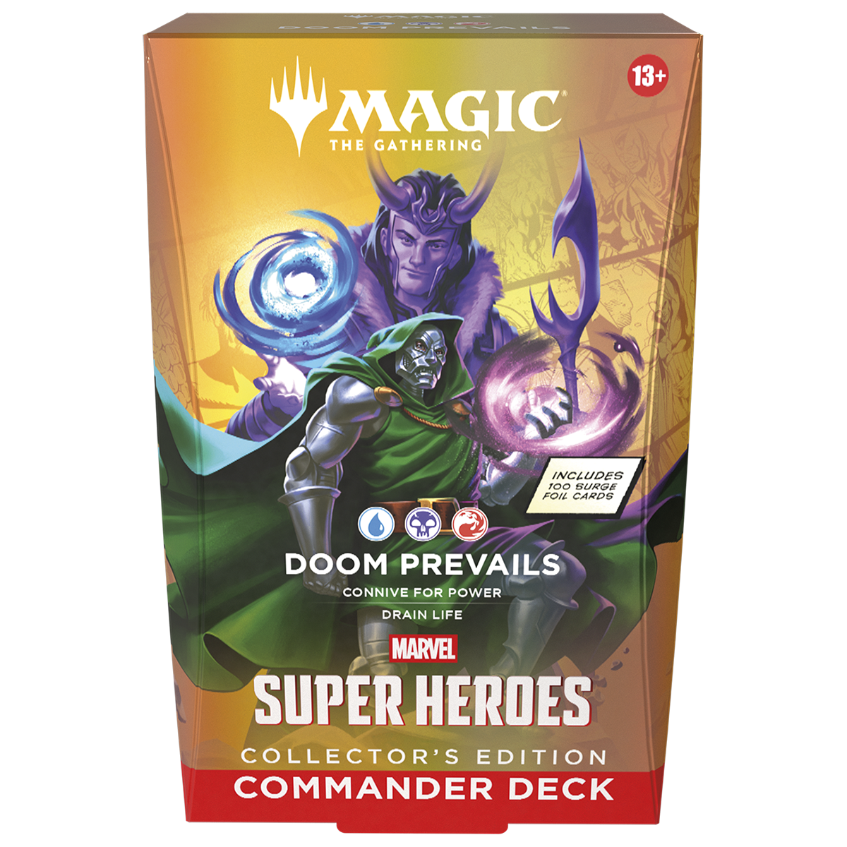 Magic: The Gathering - Universes Beyond - Marvel Super Heroes - Collector Commander Deck - Doom Prevails