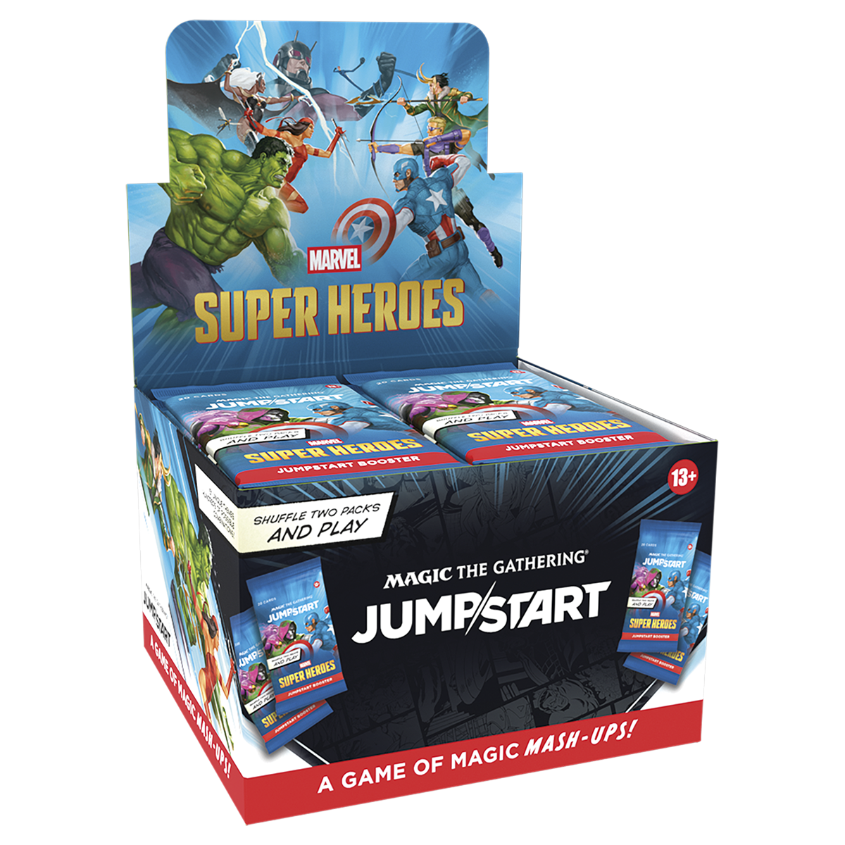 Magic: The Gathering - Universes Beyond - Marvel Super Heroes - Jumpstart Booster Box (24x Packs)