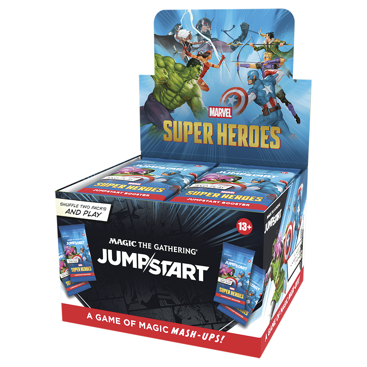Magic: The Gathering - Universes Beyond - Marvel Super Heroes - Jumpstart Booster Box (24x Packs)