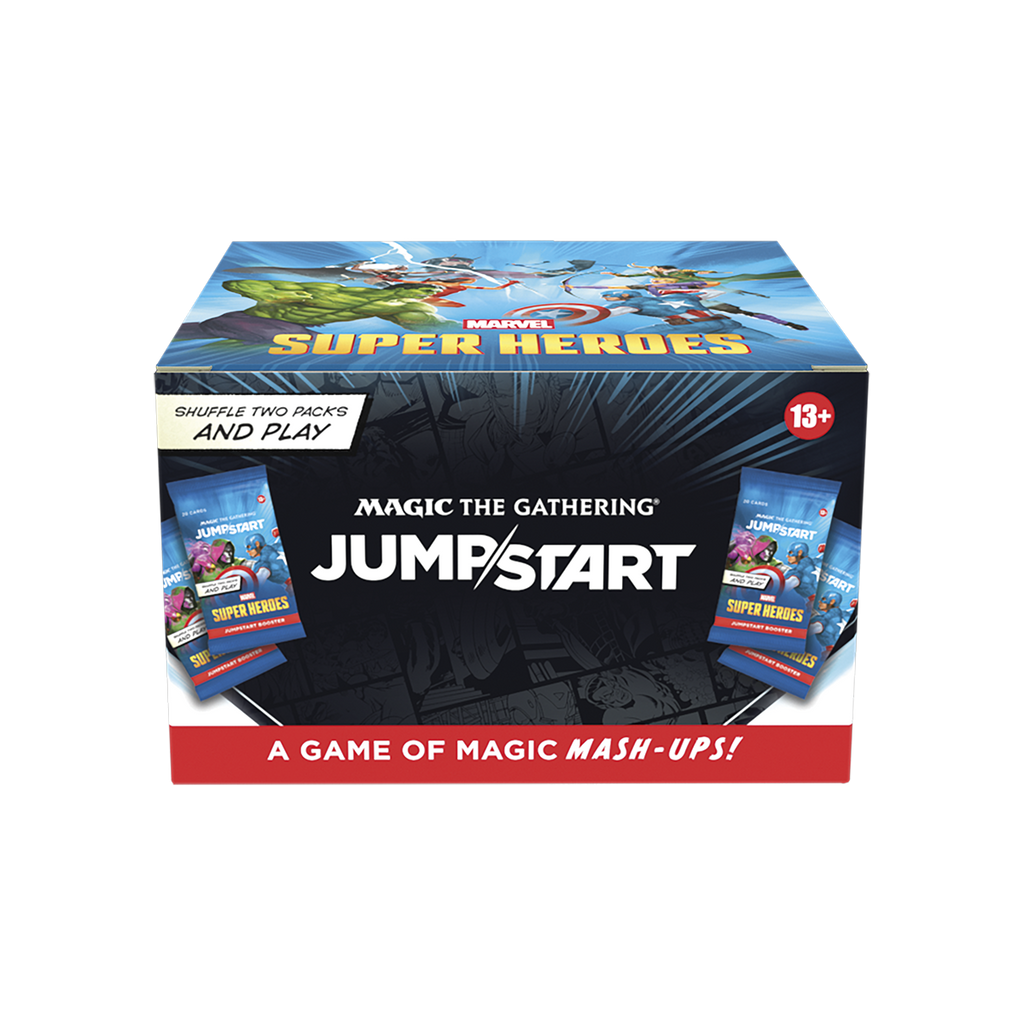 Magic: The Gathering - Universes Beyond - Marvel Super Heroes - Jumpstart Booster Box (24x Packs)