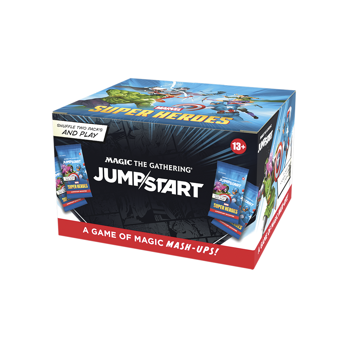 Magic: The Gathering - Universes Beyond - Marvel Super Heroes - Jumpstart Booster Box (24x Packs)