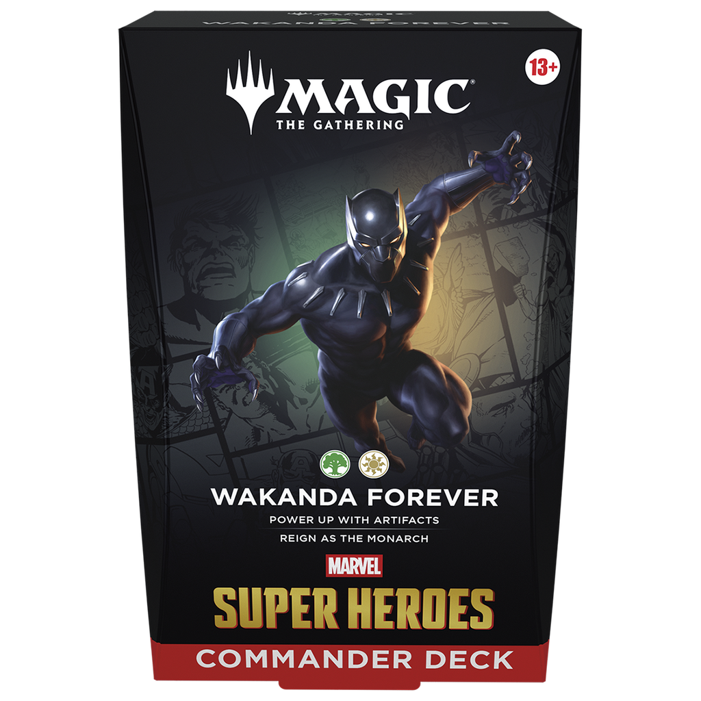 Magic: The Gathering - Universes Beyond - Marvel Super Heroes - Commander Deck - Bundle
