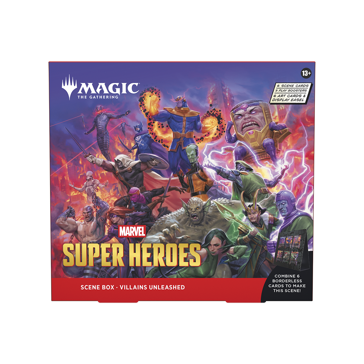 Magic: The Gathering - Universes Beyond - Marvel Super Heroes - Scene Box - Villains Unleashed