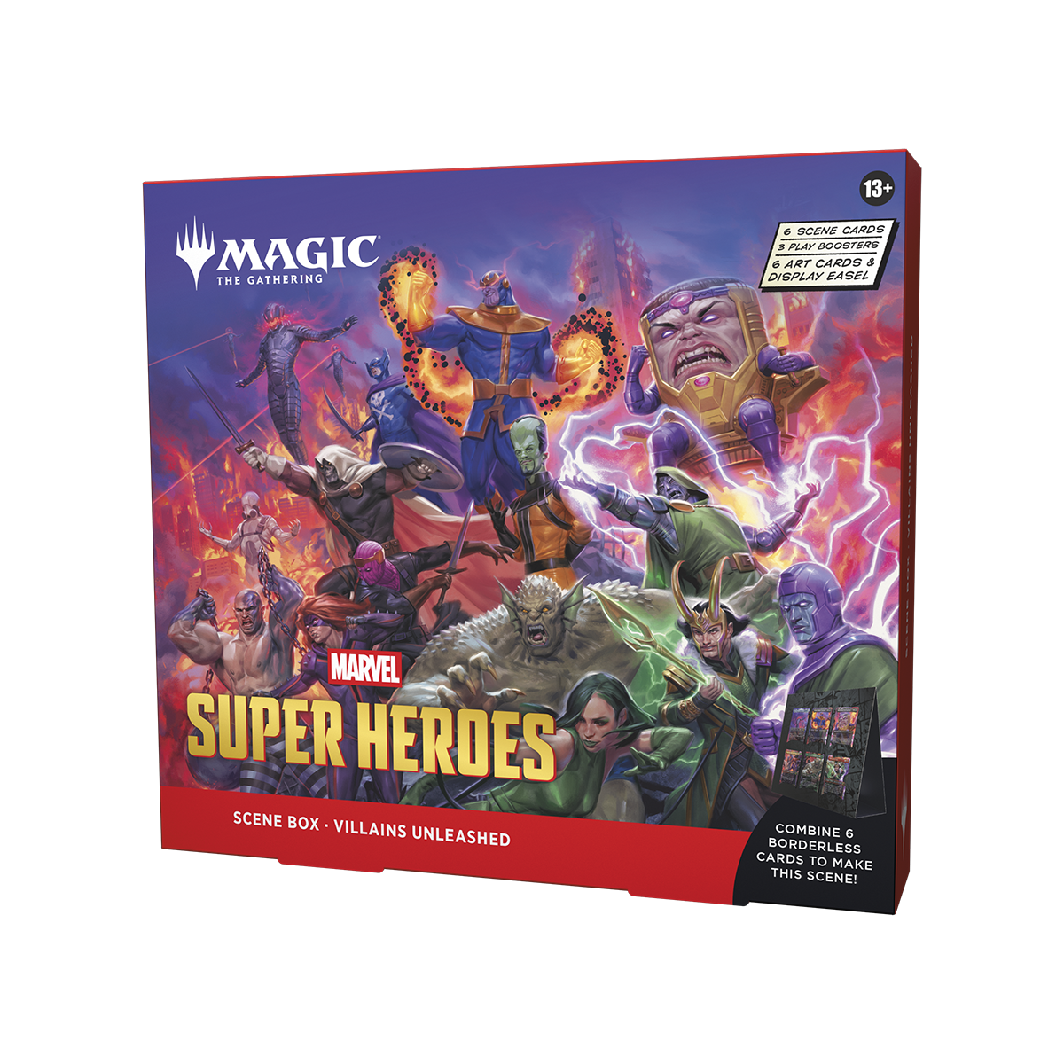 Magic: The Gathering - Universes Beyond - Marvel Super Heroes - Scene Box - Villains Unleashed
