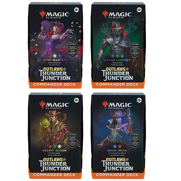 Magic: The Gathering - Outlaws of Thunder Junction Commander Deck