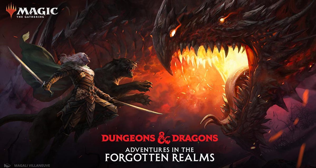 Magic The Gathering Adventures In The Forgotten Realms Set Booster Pack