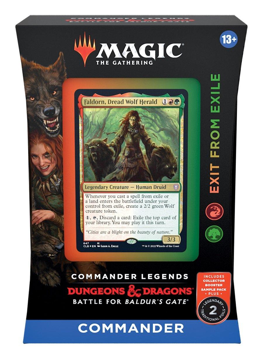 Magic The Gathering: Commander Legends - Battle for Baldur's Gate Commander Deck