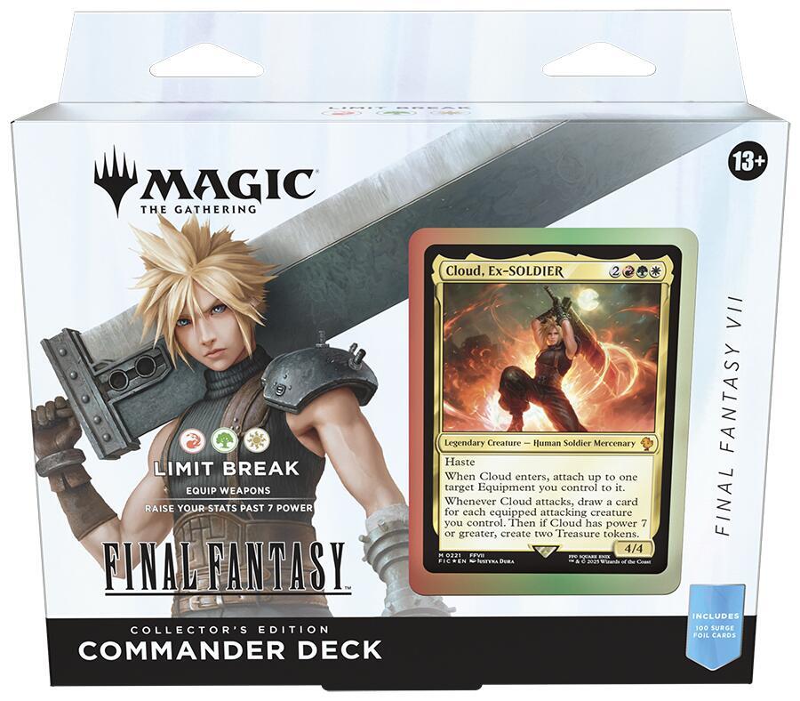 Magic The Gathering: Final Fantasy Collector Commander Deck - Limit Break