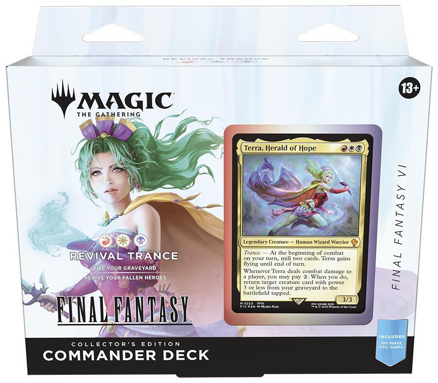 Magic The Gathering: Final Fantasy Collector Commander Deck - Revival Trance