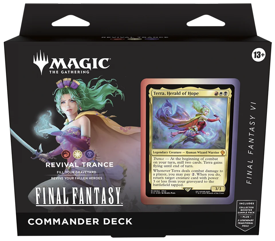 Magic The Gathering: Final Fantasy Commander Deck - Revival Trance