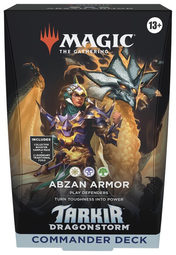 Magic The Gathering: Tarkir Dragonstorm Commander Deck - Abzan Armor