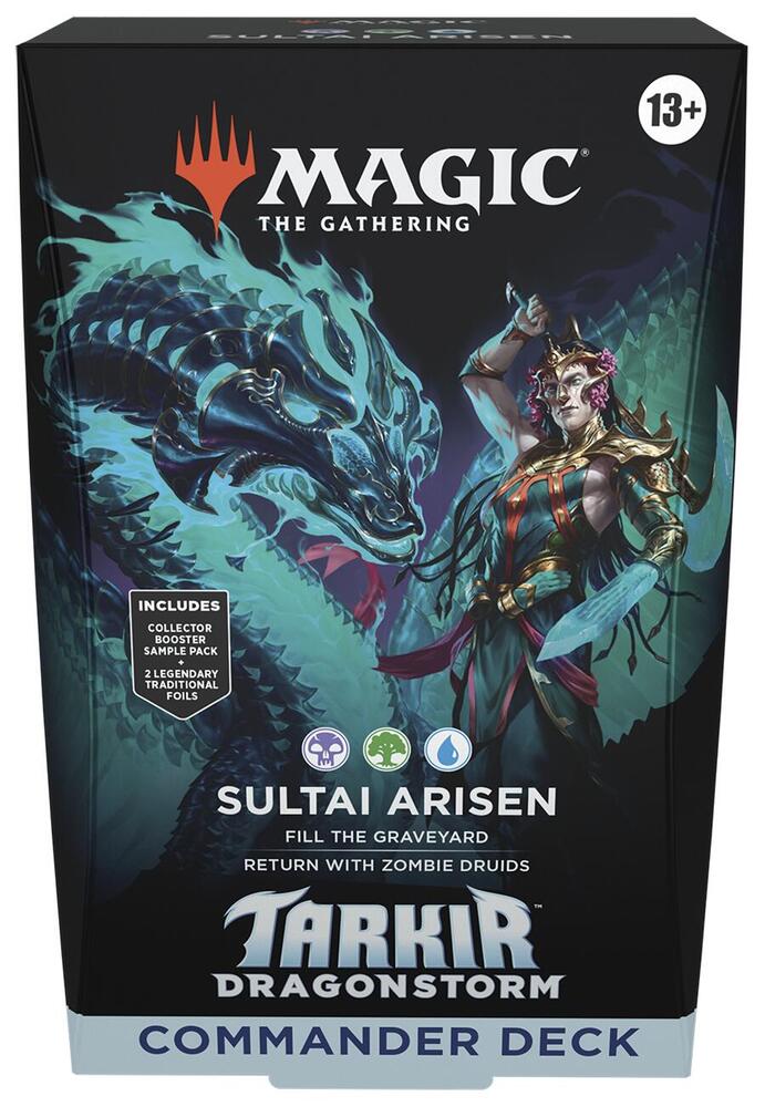 Magic The Gathering: Tarkir Dragonstorm Commander Deck - Sultai Arisen