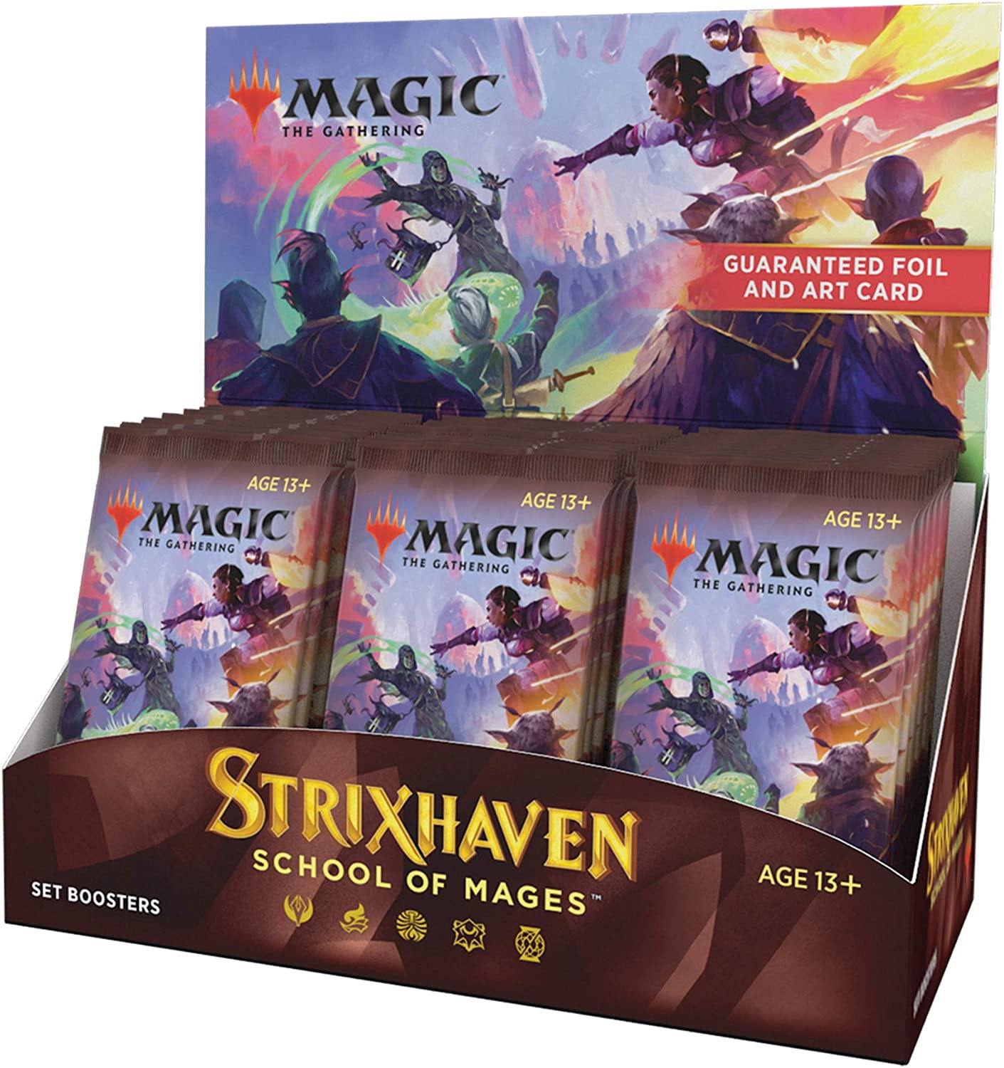 Magic The Gathering Strixhaven School of Mages Set Booster Display