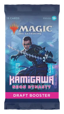 Magic the Gathering Kamigawa Neon Dynasty Draft Booster Pack