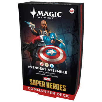 Magic: The Gathering Universes Beyond: Marvel Super Heroes Commander Deck - Avengers Assemble