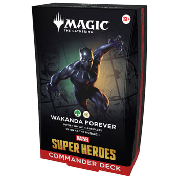 Magic: The Gathering Universes Beyond: Marvel Super Heroes Commander Deck - Wakanda Forever