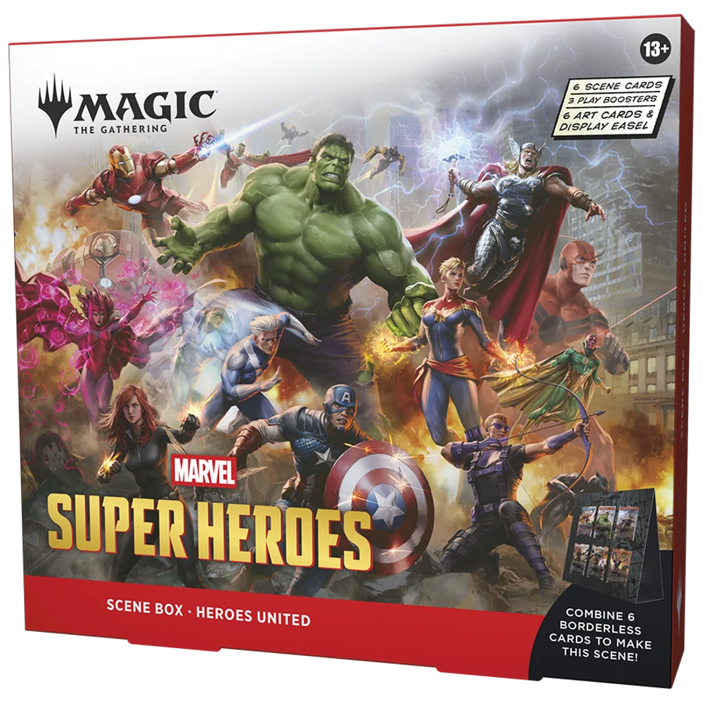 Magic: The Gathering - Marvel Super Heroes Scene Box - Heroes United