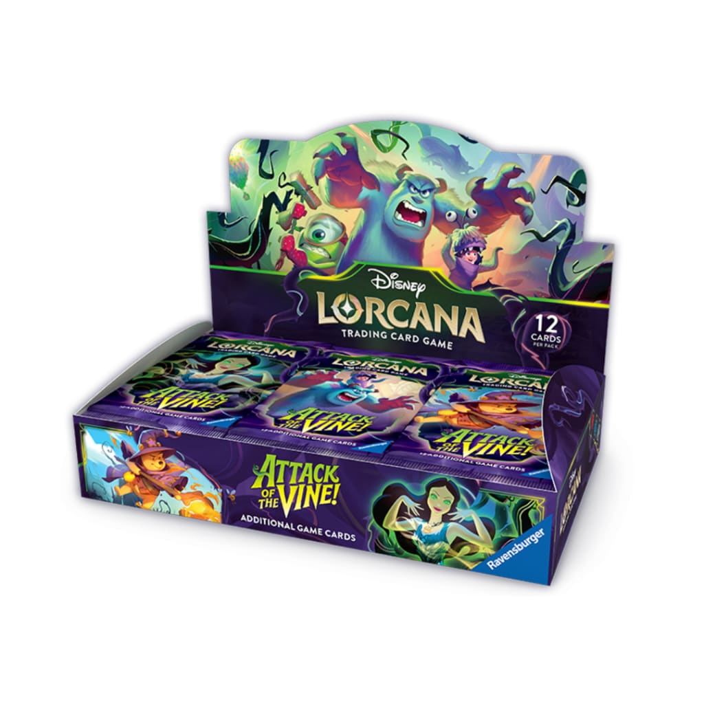 Disney Lorcana Attack Of The Vine Booster Box