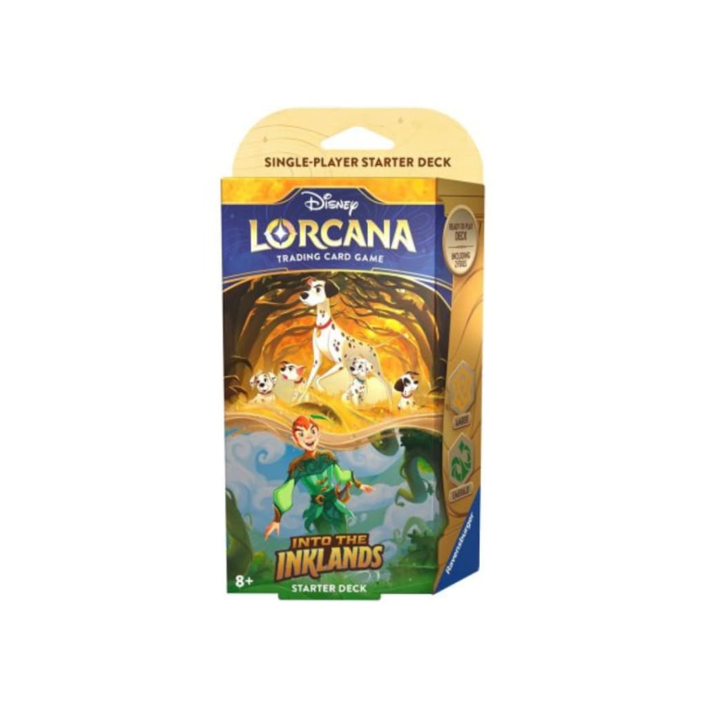 Disney Lorcana: Into the Inklands: Amber & Emerald Starter Deck