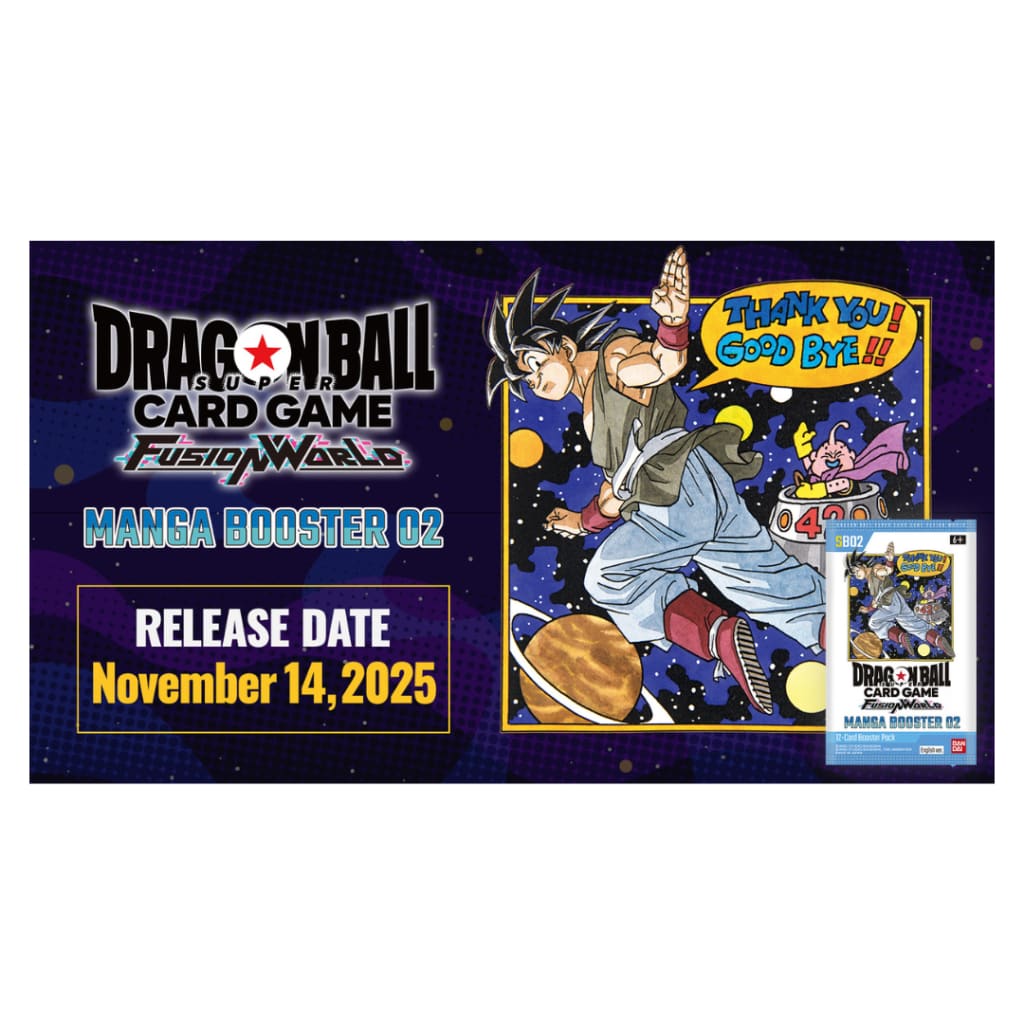 Dragon Ball Super - Fusion World Manga 02 Booster Box