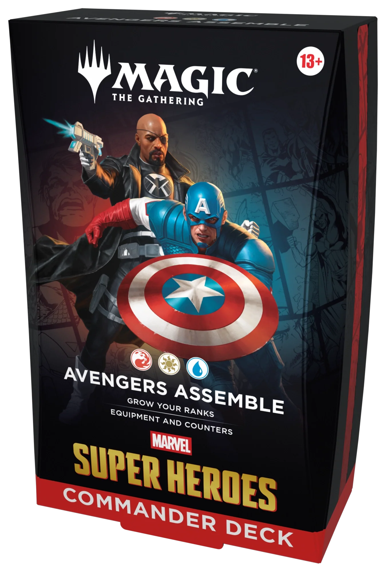 Magic: The Gathering Universes Beyond: Marvel Super Heroes Commander Deck - Avengers Assemble