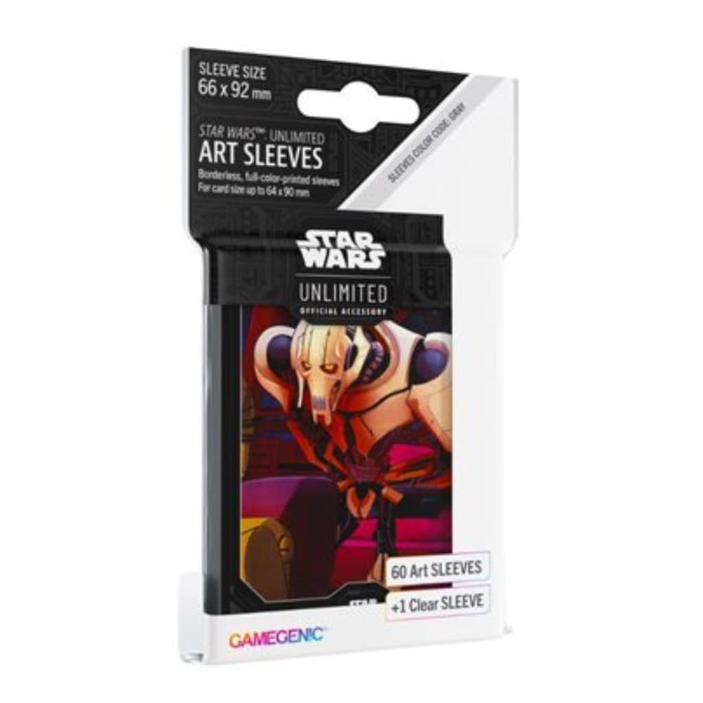 Gamegenic - Star Wars: Unlimited: 60ct Art Sleeves: General Grievous