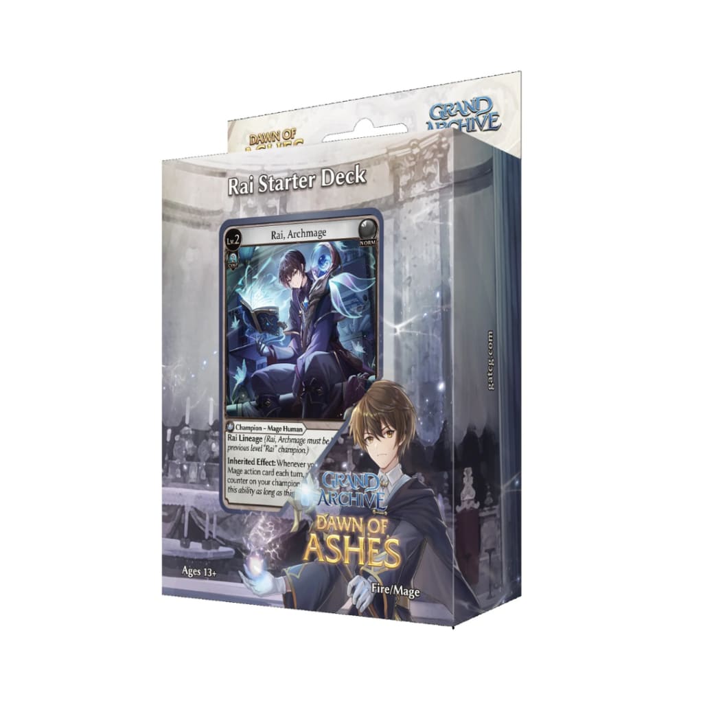 Grand Archive: Dawn Of Ashes Starter Deck - Rai - Alter Edition