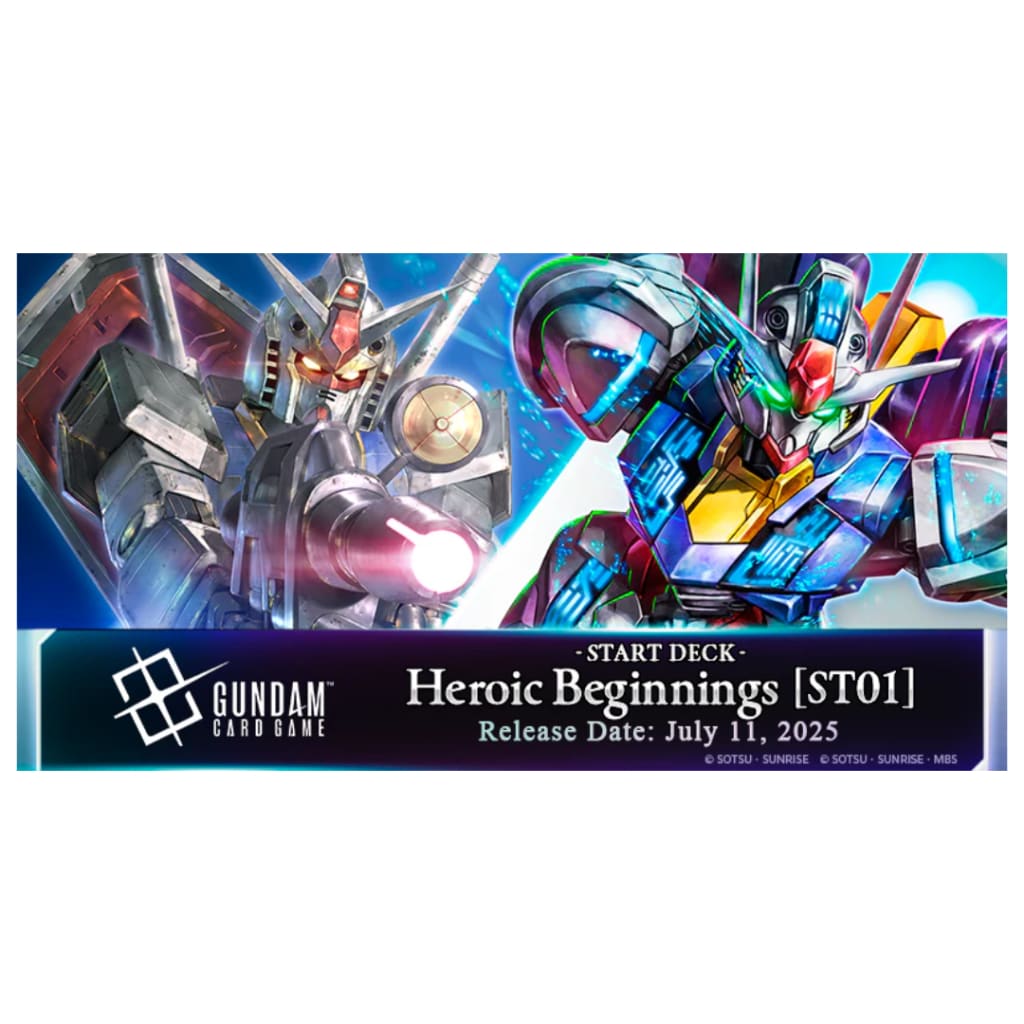 Gundam Card Game - Starter Deck - ST-01 - Heroic Beginnings