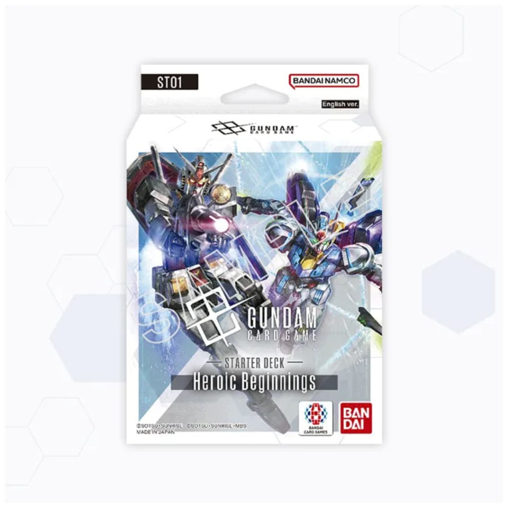 Gundam Card Game - Starter Deck - ST-01 - Heroic Beginnings