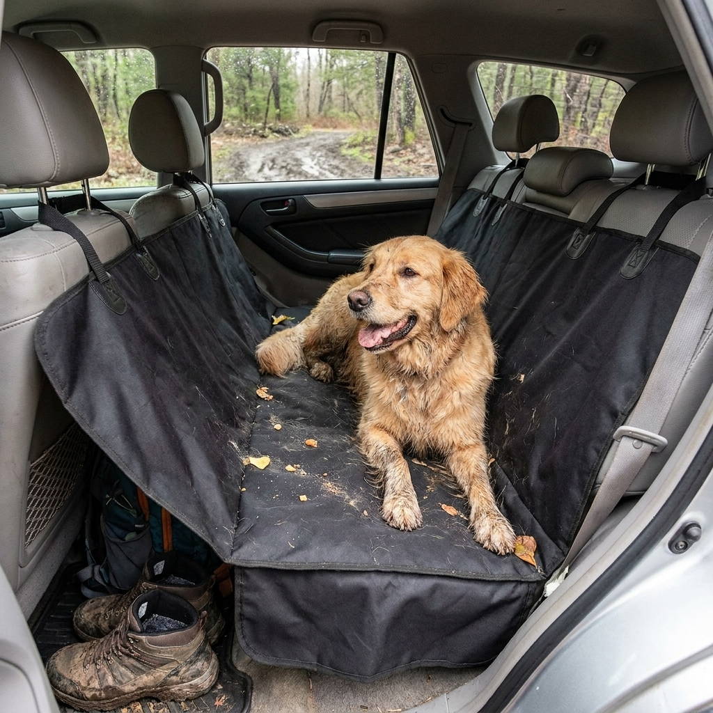 Waterproof Dog Car Seat Cover Hammock Ravli
