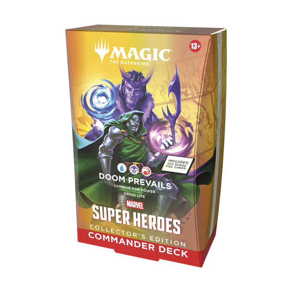 Magic: The Gathering Universes Beyond: Marvel Super Heroes Commander Deck - Doom Prevails (Collector Edition)