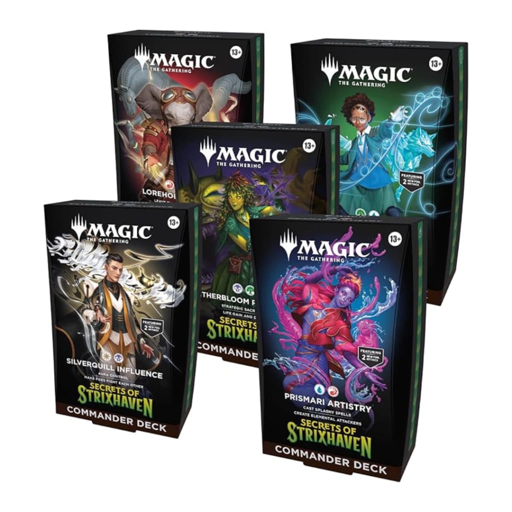 MTG Secrets of Strixhaven Commander Deck Bundle - Includes All 5 Decks