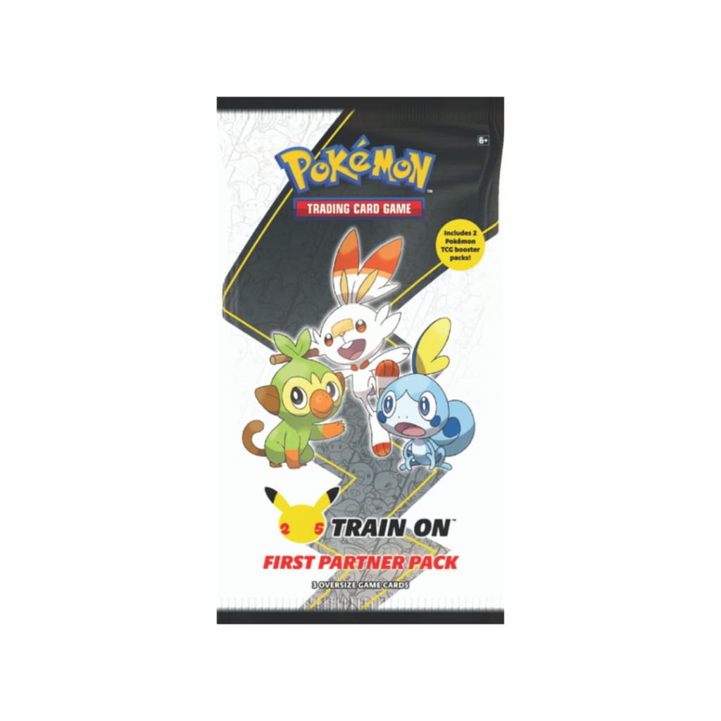Pokémon: 25th Anniversary First Partner Pack (Galar)