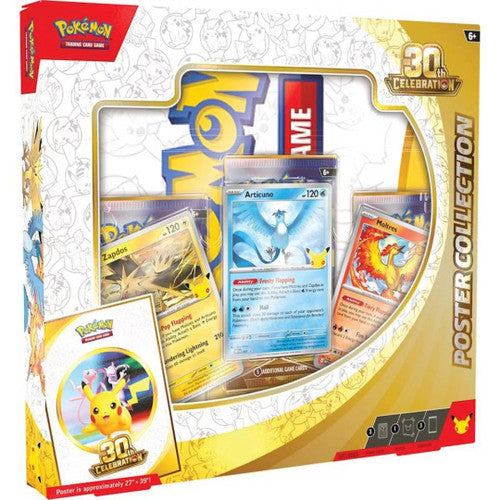 Pokemon 30th Celebration Poster Collection Box