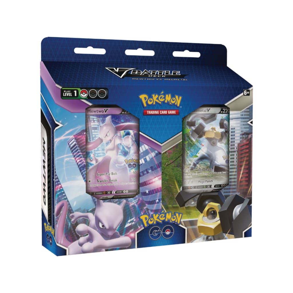 Pokemon GO V Battle Deck Melmetal vs Mewtwo